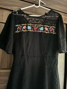 Black party dress