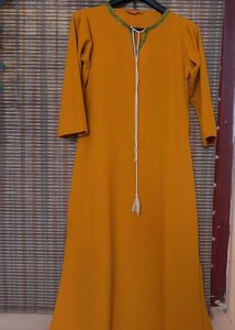 Mustard Yellow Kurti
