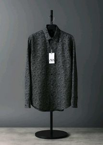 Zara Floral Print Shirt L Size