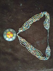 Ethnic Dollar Necklace