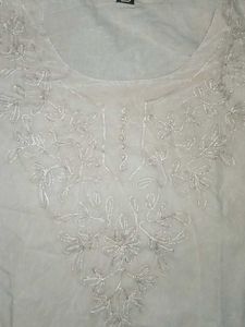 Beige Colour Short Kurti