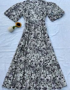 FLORAL PRINT DRESS
