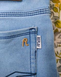 Light Blue Denim Jeans+ Gift 🎁