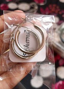 Silver Hoop Earrings