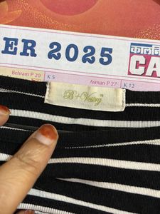 Striped Long Sleeve Top