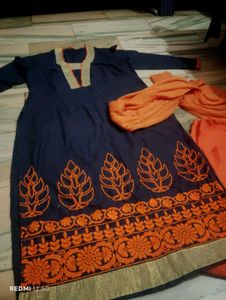 Designer Kurta Set Reshmi Work Size Issue