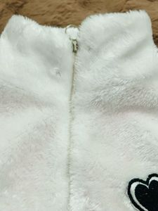 Pastel Color Block Fuzzy Jacket Never Used