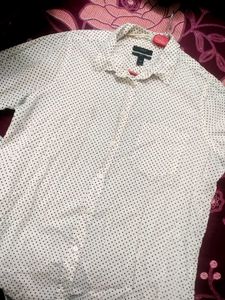 White Polka Dot Shirt