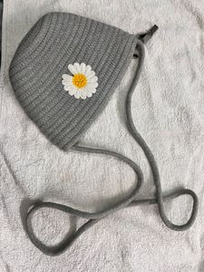 Daisy Flower Baby Bonnet