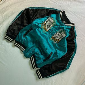MahjongEmbroidered Sukajan Souvenir Jacket