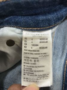 American Eagle High-Waisted Straight-Leg Jeans