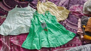 Set Of 5 Soft Frocks For Baby Girl