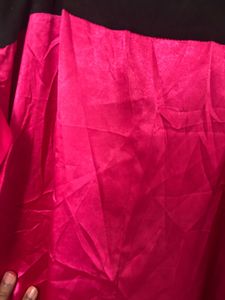 Hot Pink &amp; Black Mini Dress