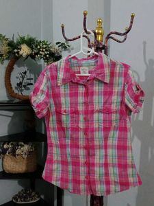 Cotton Checked Shirt