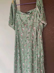 Floral Print Maxi Dress