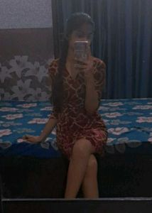 Red Print Mini Dress