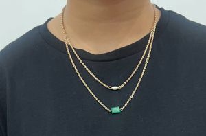 Combo Blue Earrings With Tika &amp; Layer Necklace