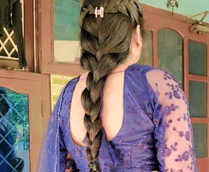 Elegant Blue lehanga