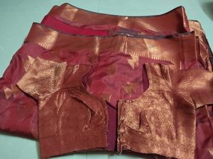 banarsi katpadar saree with blouse