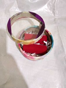 Floral Fabric Trinket Gift Box