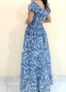 Brand New Blue Smokey Dress 👗