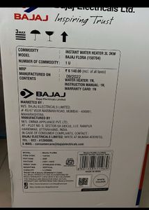 Bajaj Water Heater