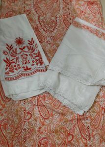 Paisley Print Embellished Kurti