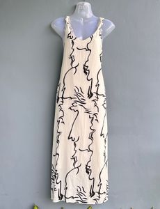 Abstract Print Dress