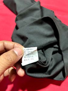 Black High Waist Gym Cycling Shorts