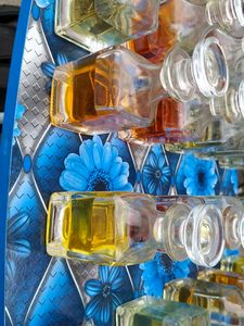 Vintage Glass Perfume Bottles