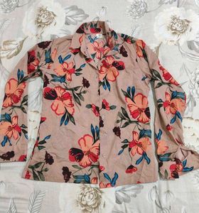 Floral Button Down Shirt