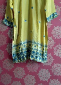 Elegant Yellow Kurta