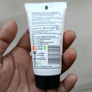 BRILLARE DANDRUFF CONTROL OIL SHOTS &amp; SHAMPOO