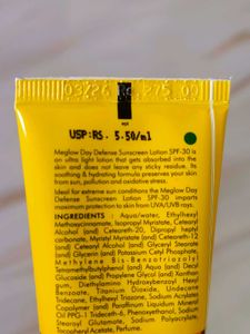 Meglow Day Defence Sunscreen Lotion