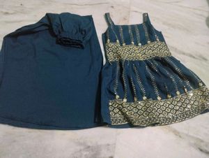 combo girl sharara kurti party wear