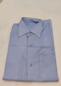 Striped Blue Formal Shirt