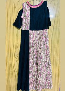 Cold Shoulder Maxi Dress