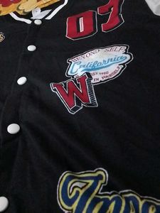 Shein varsity jacket for man and woman both