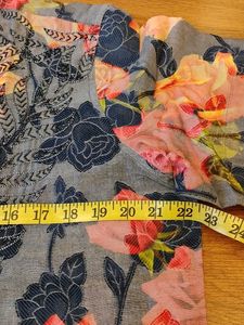 Floral Print Party Shirt (44&#34;)