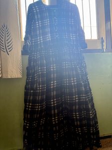 Plaid Maxi Dress