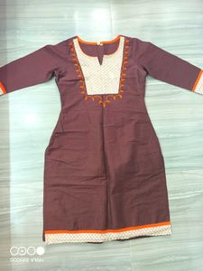 Elegant Kurta Chocolate Brown
