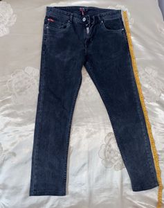 Lee Cooper Jean Charcoal Black