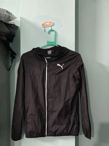 Puma Black Windbreaker Jacket