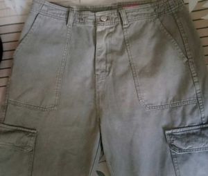 Grey Cargo Pants For Women