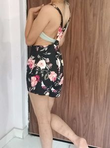 SHEIN Short Length Playsuit