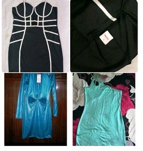 Mini Bodycon Corset Dress 3 Combo