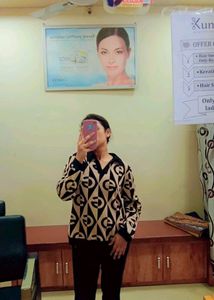Korean Imported Patterned Sweatshirt Top (Women)
