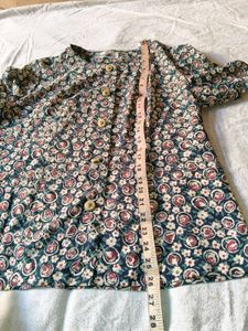 Floral Button-Up Top