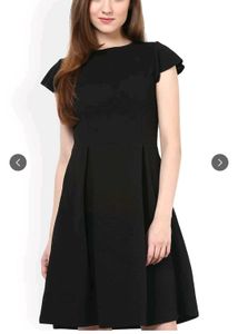 Chic Black Fit & Flare Dress