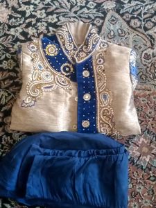 Navy Blue Salwar Kameez Pants